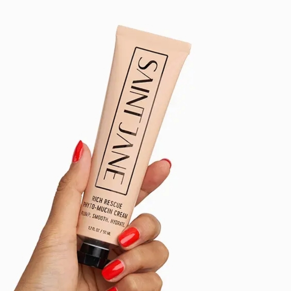NEW NWT SAINT JANE BEAUTY Rich Rescue Phyto Mucin‎ Cream 1.7 fl.oz.